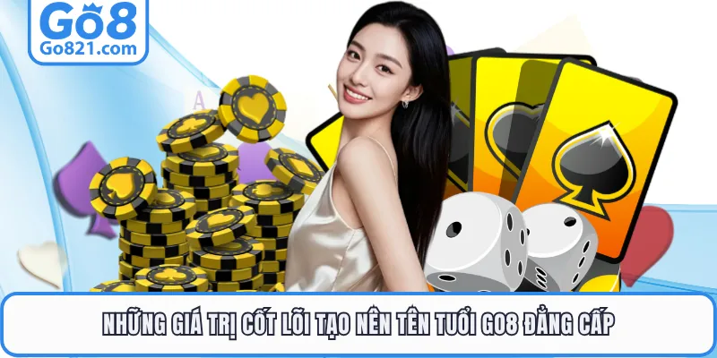 Những giá trị cốt lõi tạo nên tên tuổi GO8 đẳng cấp